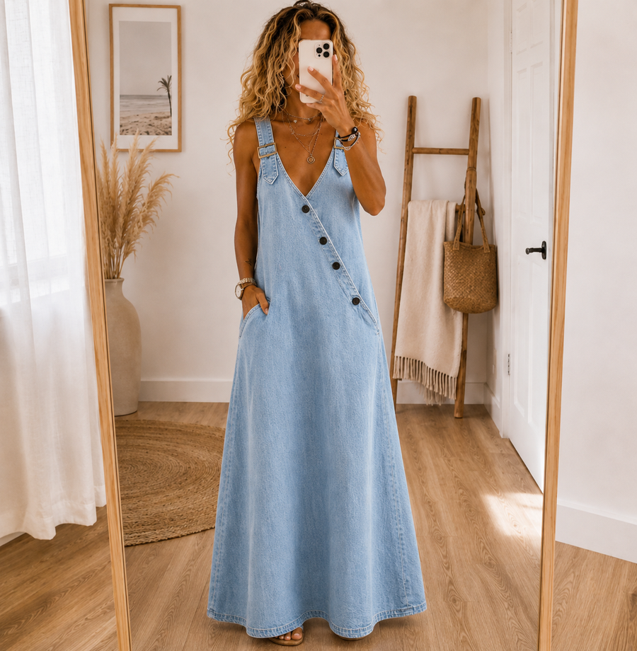 Veronica Long Denim Dress
