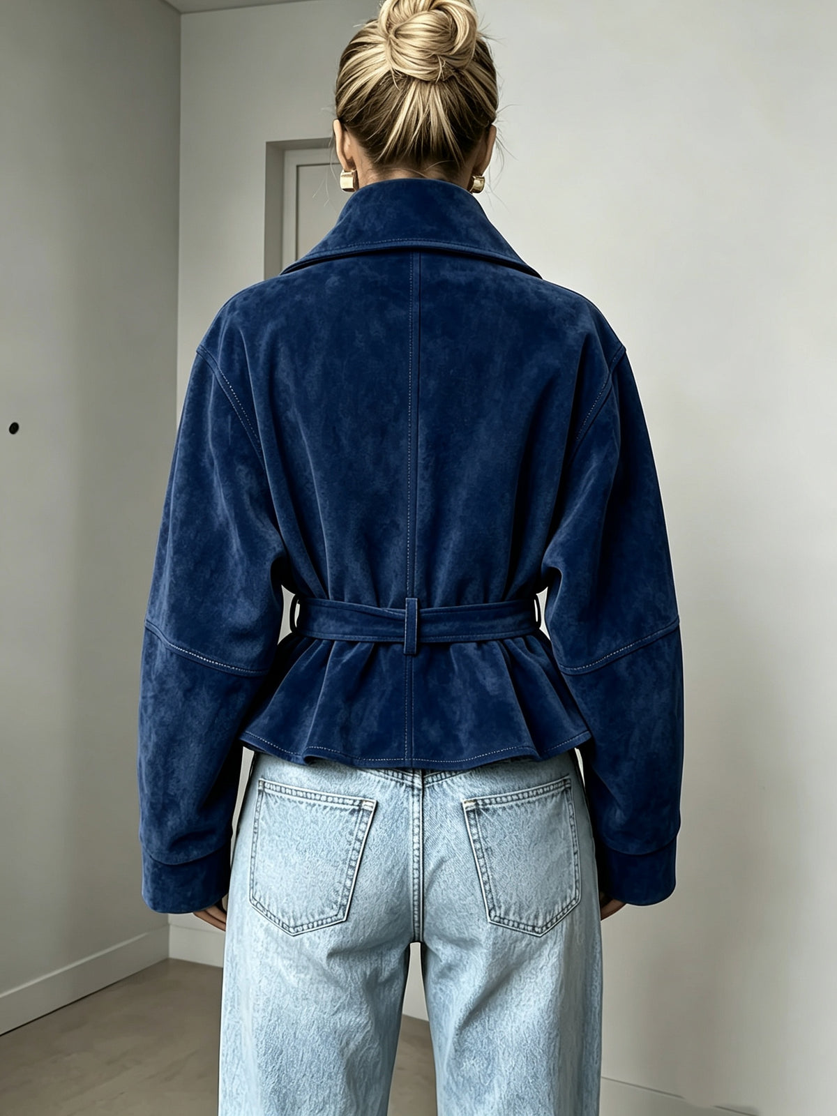 Vivienne | Belted Lapel Coat