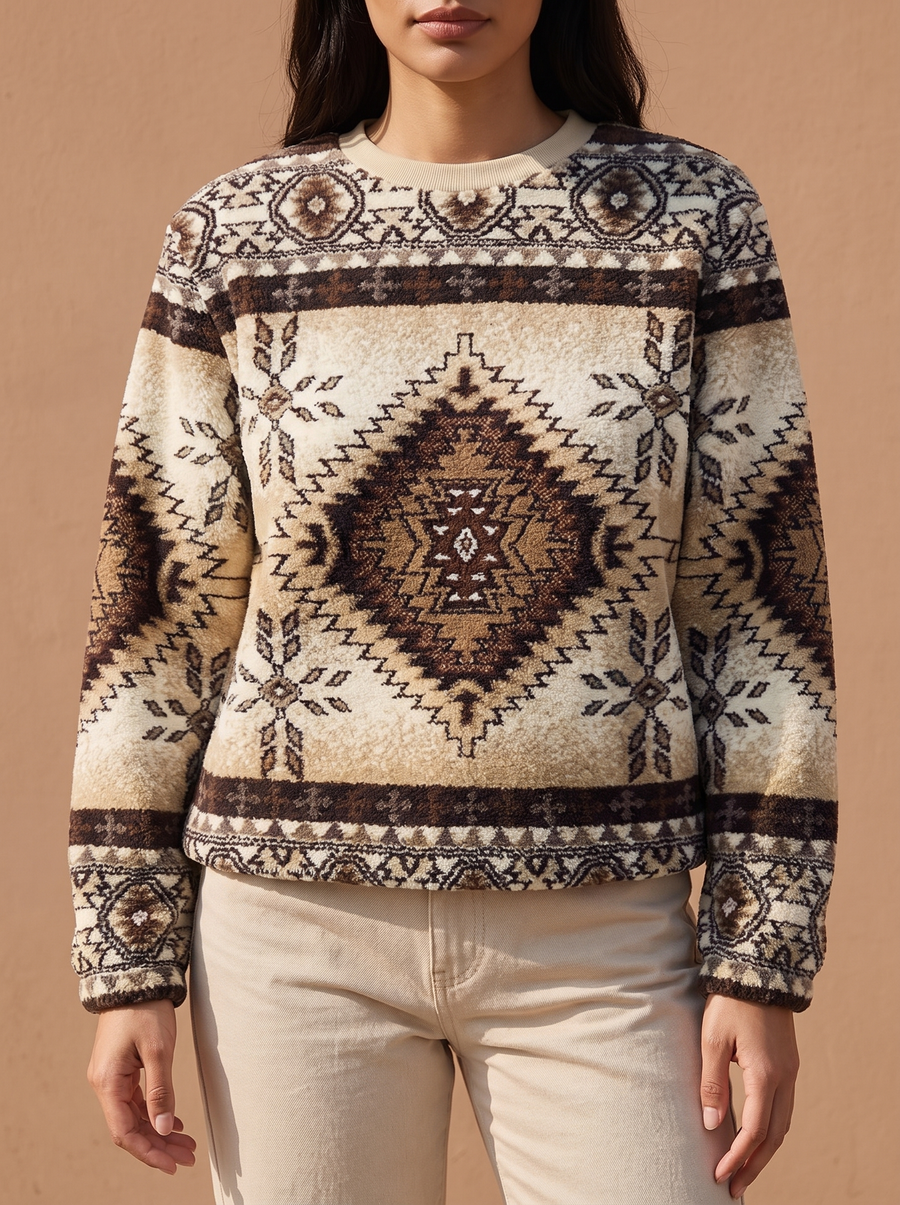 Alterra™ | Aztec Jacquard Sweatshirt