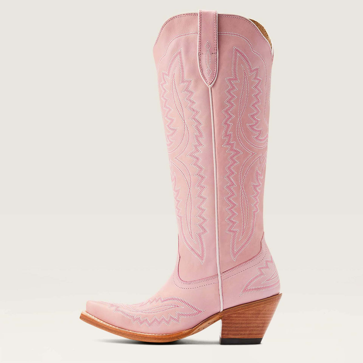 Women's Embroidered Cowboy Boots, Pointed Toe Low Heel