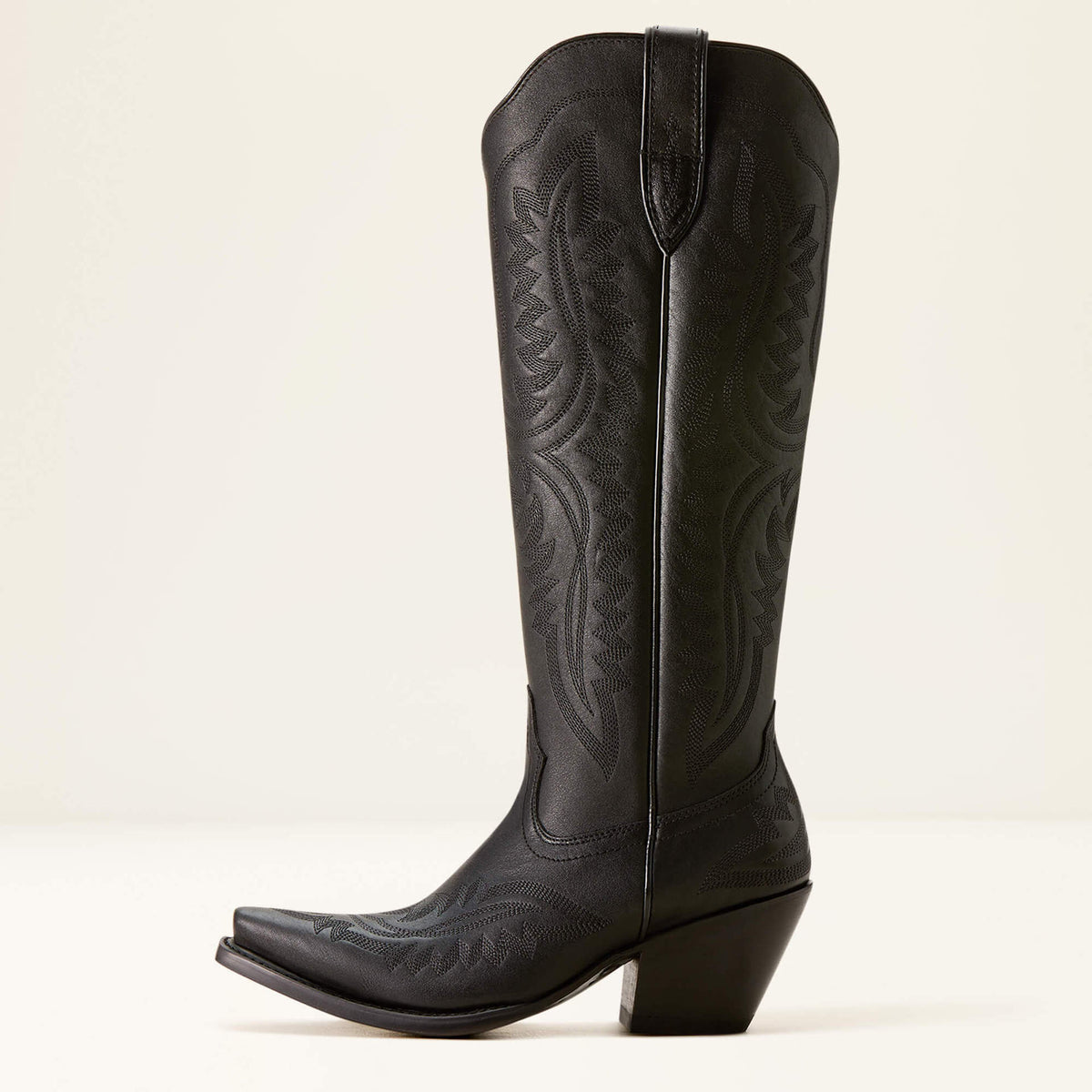 Women's Embroidered Cowboy Boots, Pointed Toe Low Heel