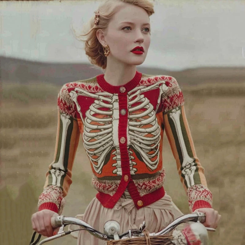 Litith™ Vintage Anatomy Cardigan