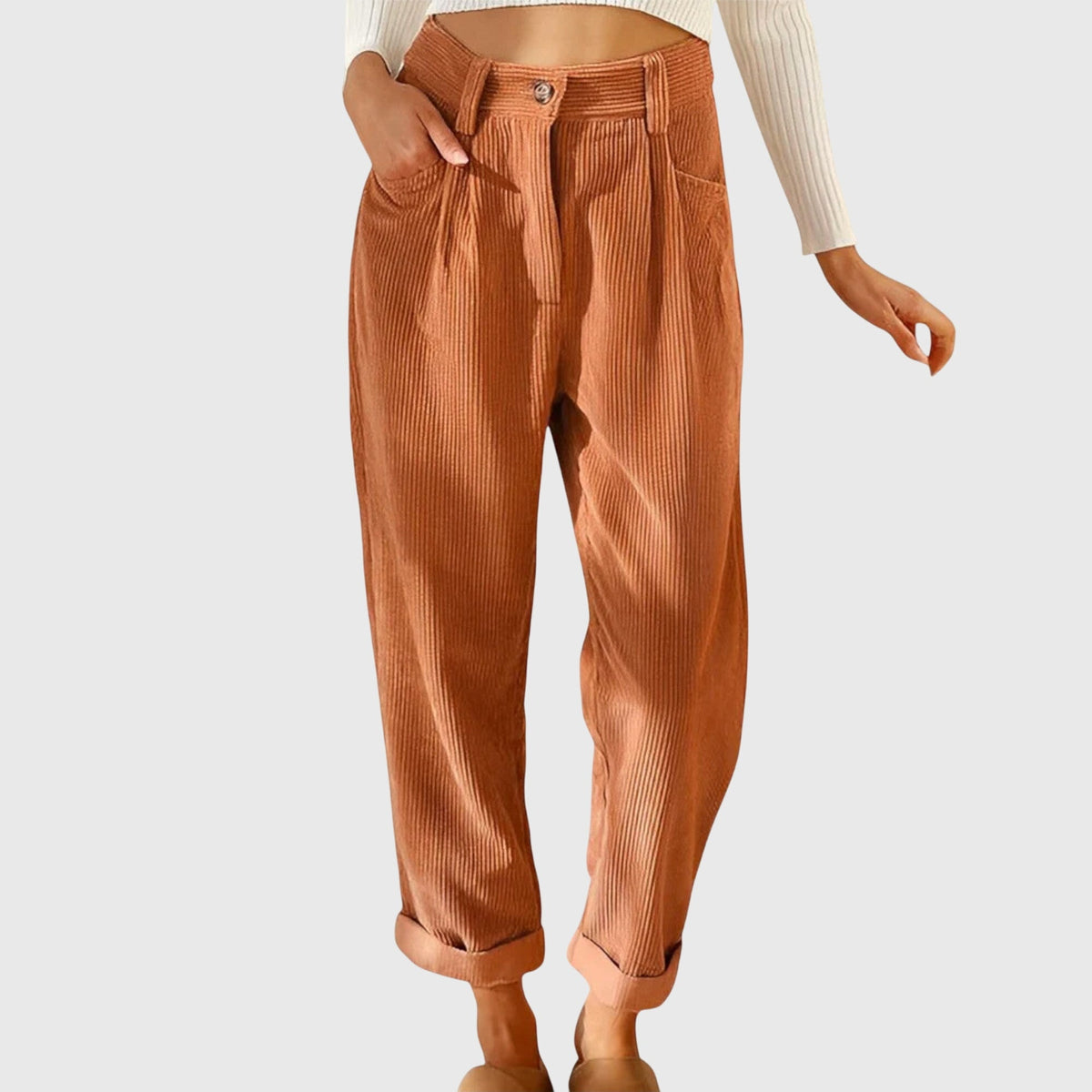 Jana - Modern Cord Pants