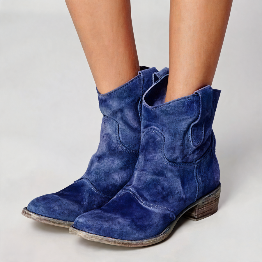 Charlotte suede orthopedic boots – view 2