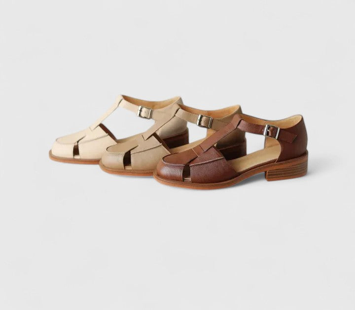 MANON | CLOSED-TOE STRAP SANDALS