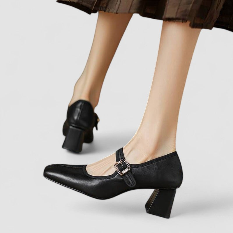 CATHERINE | ELEGANT MARY JANE HEELS