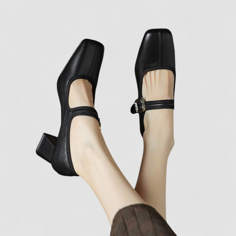 CATHERINE | ELEGANT MARY JANE HEELS