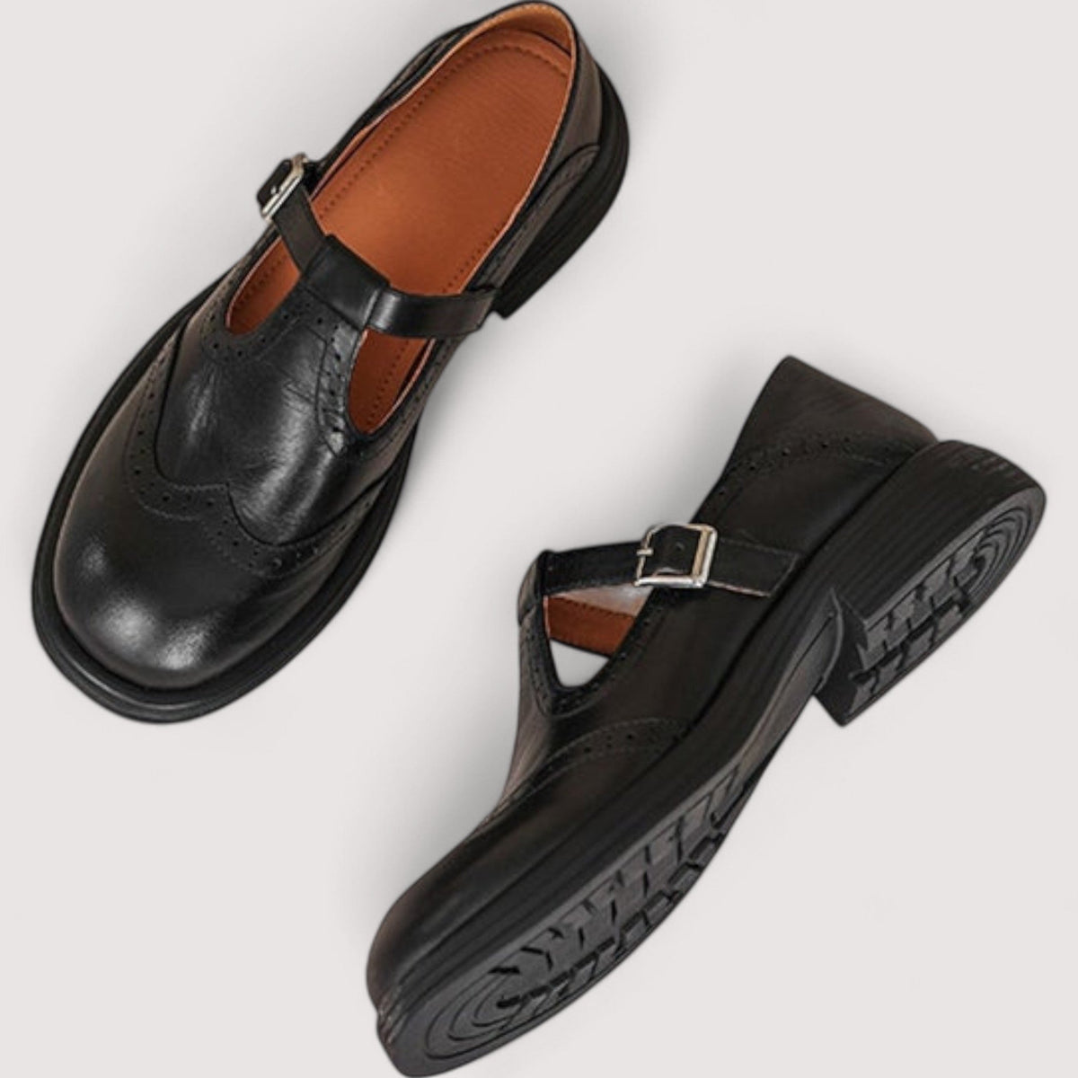 FLORENCE | COMFORT BROGUE MARY JANES