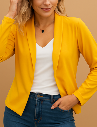 Rive open-front blazer for women – view 3