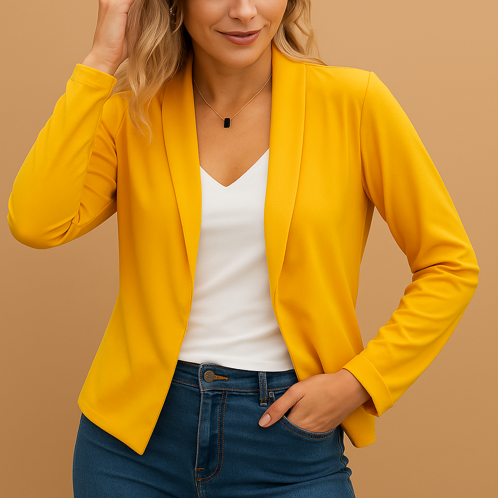 Rive open-front blazer for women – view 3