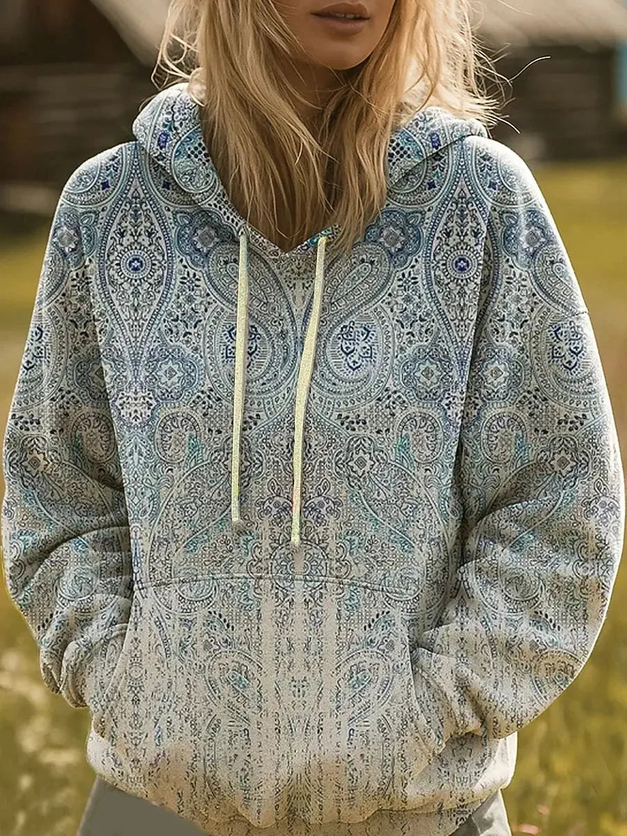 The Silvia Paisley Hoodie