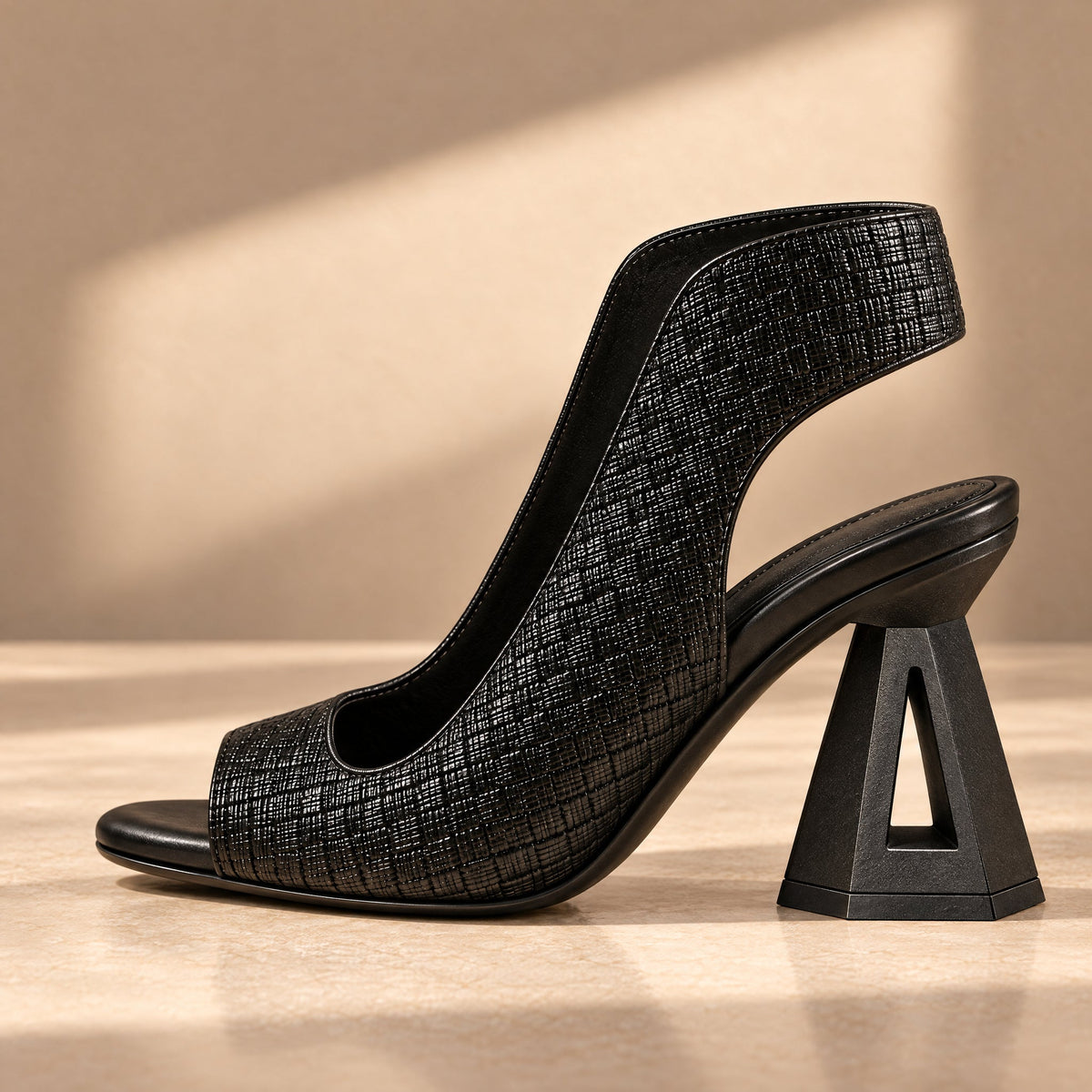 Vittoria Metallic Textured Booties