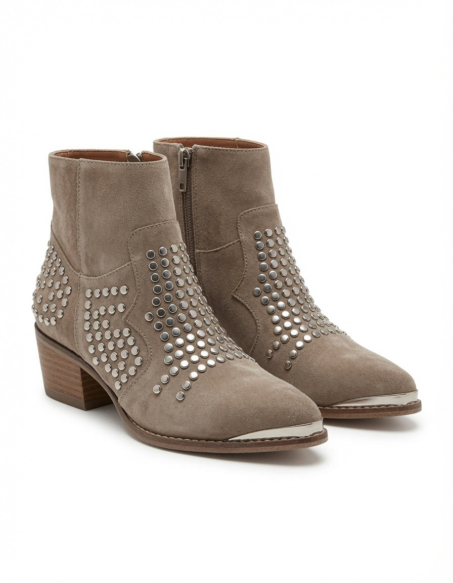 Annabel - Studded Ankle Boots
